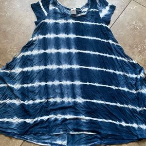 Used condition Honolua surf tie-dyed dress size small